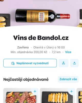 Není nálada vyrazit ven? Žádný problém! ☝🏻 Jsme i na WOLTU! V aplikaci nás najdete Vins de Bandol.cz! 🍇Takže si můžete...